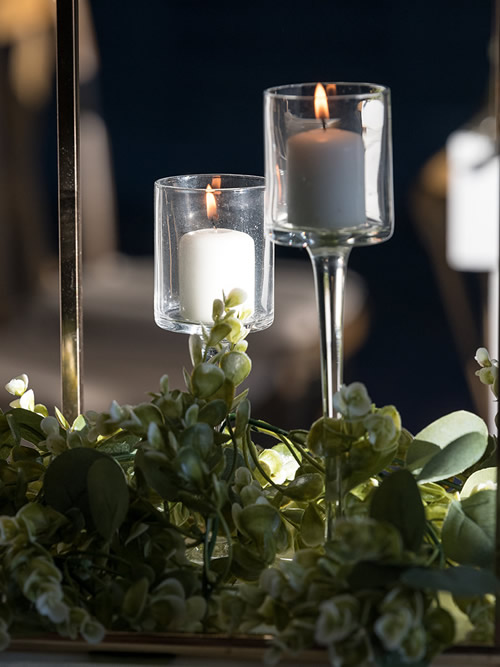 Glass stem - Votive candles